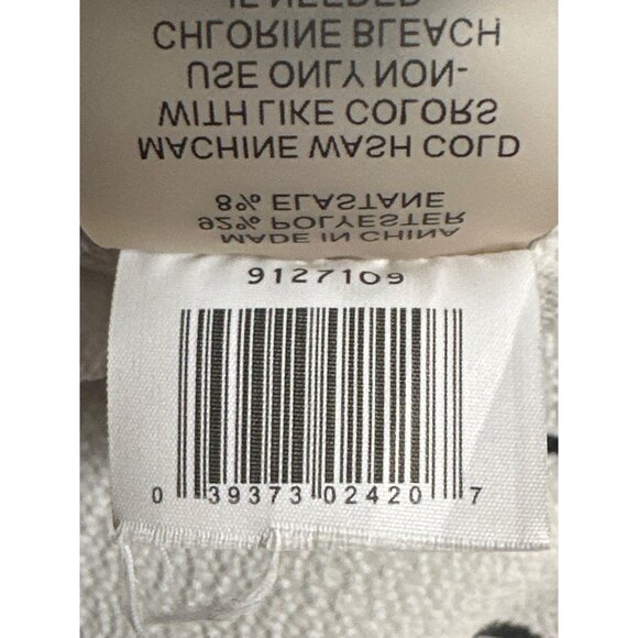 CCC Black White Chiffon Striped Cape Top Sleeveless City Chic Minimalist Styleco - Picture 9 of 9